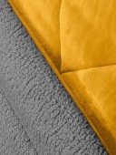 Κουβερτοπάπλωμα BLIZZARD YELLOW GREY