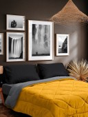 Κουβερτοπάπλωμα BLIZZARD YELLOW GREY