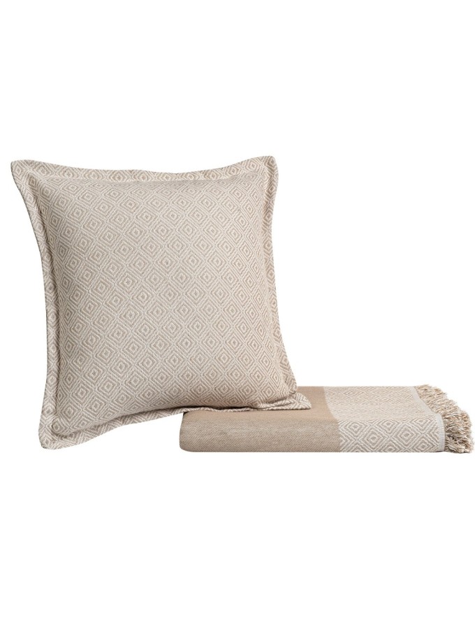 Διακοσμητικό Μαξιλάρι ENIGMA BEIGE